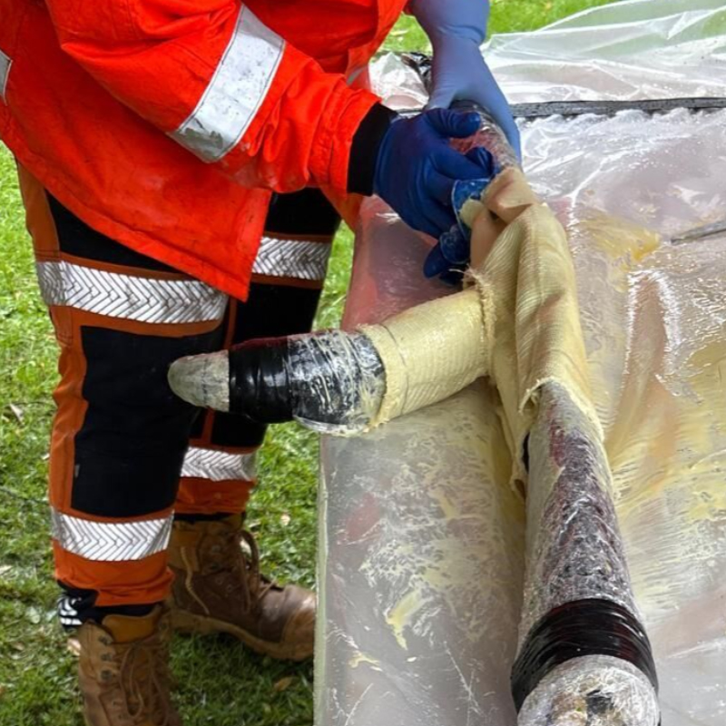 Lateral Junction Repair Liner Installation March Cato Lining Ltd